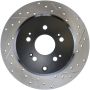 Stoptech 127.40072L Slotted & Drilled Sport Brake Rotor