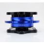 NRG SRK-R200BK-BL Race Short Hub Datsun - Black Body Blue Ring