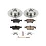 PowerStop KOE5321 OE Stock Replacement Low-Dust Ceramic Brake Pad and Rotor Kit