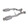 BBK Performance Parts 1538 1996-2004 MUSTANG GT/COBRA 2.5 SHORT MID H PIPE W/CONVERTERS