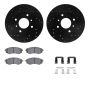 Dynamic Friction 8512-67029 Rotor Kit