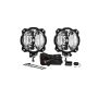 KC HiLiTES 91303 KC Pro6 Gravity LED 6in Infinity Ring Driving 2-Light System Universal