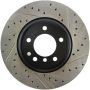 Stoptech 127.34093L 07-09 BMW 335 (E90/E92/E93) Slotted & Drilled Left Front Rotor