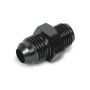 EARLS EARAT991946ERL 6an to 1/2-20 Fuel Pump Fitting - Black