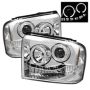 SPYDER 5010551 Projector Headlights - LED Halo - Chrome