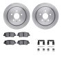 Dynamic Friction 6512-46195 Rotor Kit