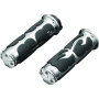 Kuryakyn 6260 ISO  Flame Grips  Dual Cable Chrome