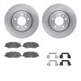 Dynamic Friction 6612-11047 Rotor Kit