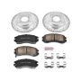 PowerStop K443 Z23 Daily Driver Carbon-Fiber Ceramic Brake Pad and Drilled & Slotted Rotor Kit