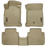 Husky Liners 2013 Honda Accord WeatherBeater Tan Front & 2nd Seat Floor Liners (4-Door Sedan Only)