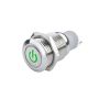 Oracle Lighting 2009-004 Pre-Wired Power Symbol On/Off Flush Mount LED Switch, Green