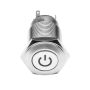 Oracle Lighting 2009-005 Pre-Wired Power Symbol On/Off Flush Mount LED Switch, Amber