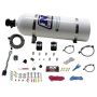 Nitrous Express 20112-15 SHARK SHO 400 HP SINGLE NOZZLE SYSTEM WITH 15LB BOTTLE