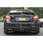 Rally Armor MF32-UR-BLK/RD-X Black Mud Flap/Altered Font Red Logo
