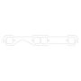 Cometic Gasket C5539-064 Cometic Chevrolet Gen-1 Small Block V8 .064in ArmorCore Exhaust Manifold Gasket Set