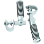 Bikers Choice 492614 Clamp On O Ring Peg Kit For 1 To 1 1/8 Inch Tube Universal Custom