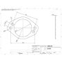 Turbo XS G764H 4 Hole 3in Gasket 105mm Center-to-Center (Fits WS-MP-V2 / WS02-RMA / WS02-RMA-TI)