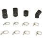 BD Diesel 1047035 BD 6.0L Powerstroke Intercooler Hose & Clamp Kit Ford 2003-2007