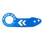 NRG TOW-110BL Universal Rear Tow Hook - Anodized Blue