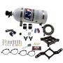 Nitrous Express 60042-10 4150 BILLET CROSSBAR STAGE 6 (50-100-150-200-250-300HP) WITH 10LB BOTTLE.