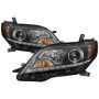 SPYDER 5084002 Projector Headlights - DRL LED - Black