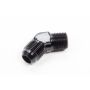 AEROQUIP AERFCM5024 45 Deg Alum #10 Flare 1/2in Black