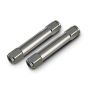 Ridetech 11209400 Billet aluminum tie rod adjusters for 1982-1992 GM F Body.
