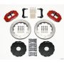 Wilwood 140-8921-R Narrow Superlite 6R Front Hat Kit 13.06in Red 2005-up Corvette C6