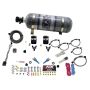 Nitrous Express 20616-12 DUAL NOZZLE SPORT COMPACT SYSTEM W/ 12LB BOTTLE (35-50-75HP)