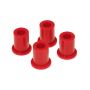 Prothane 89-99 Toyota Truck 4wd Rear Frame Shackle Bushings - Red