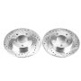 PowerStop JBR578XPR PowerStop Evolution Performance Drilled, Slotted & Plated Brake Rotor Pair