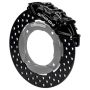Wilwood 140-16632-D 2014+ Polaris RZR XP 1000 Front Kit 11.25in Drilled - Black