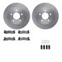 Dynamic Friction 6512-55090 Rotor Kit