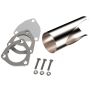 QTP 10251 2.5in Weld-On QTEC DIY Cutout Pipe