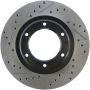 Stoptech 127.44093R Slotted & Drilled Sport Brake Rotor