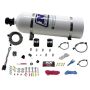 Nitrous Express 20920-15 ALL GM EFI SINGLE NOZZLE SYSTEM (35-50-75-100-150 HP) WITH 15LB BOTTLE