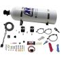 Nitrous Express 20932-15 5.0 COYOTE SINGLE NOZZLE SYSTEM (35-150HP) W/ 15LB BOTTLE