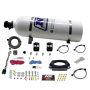 Nitrous Express 20934-15 LS 90mm PLATE SYSTEM (50-400HP) W/ 15LB BOTTLE
