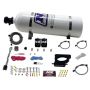 Nitrous Express 20935-15 LS 78MM 3-BOLT PLATE SYSTEM (50-350HP) W/ 15LB BOTTLE
