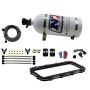 Nitrous Express 20940-15 Holley High Ram Plenum Plate System w/ 15lb Bottle