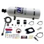 Nitrous Express 20944-15 DODGE HEMI PLATE SYSTEM (50-400HP) W/ 15LB BOTTLE