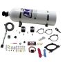 Nitrous Express 20951-15 5.0L Coyote and 7.3L Godzilla Plate System (50-250HP) W/ 15LB BOTTLE