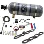 Nitrous Express 20957-12 Coyote Dry Direct Port Plate System(12LB Bottle)