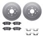 Dynamic Friction 4512-67135 Rotor Kit