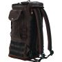Burly Brand B15-1013D Voyager Sissy Bar Backpack - Dark Oak