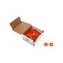 ALLSTAR PERFORMANCE ALL18849-50 Body Bolt Washer Plastic Orange 50pk