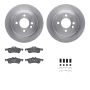 Dynamic Friction 6612-32000 Rotor Kit