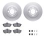 Dynamic Friction 4512-74081 Rotor Kit