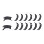 ACL BEARINGS AEB7M2394HC-.25 Main Bearing Set Coated Nissan 6-Cyl RB25/RB30
