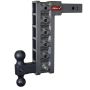 GEN-Y Hitch GH-316 Gen-Y Mega Duty 2in Shank 12.5in Drop 10K Hitch w/Dual-Ball (Use w/Stabilizer Kit GH-0100)
